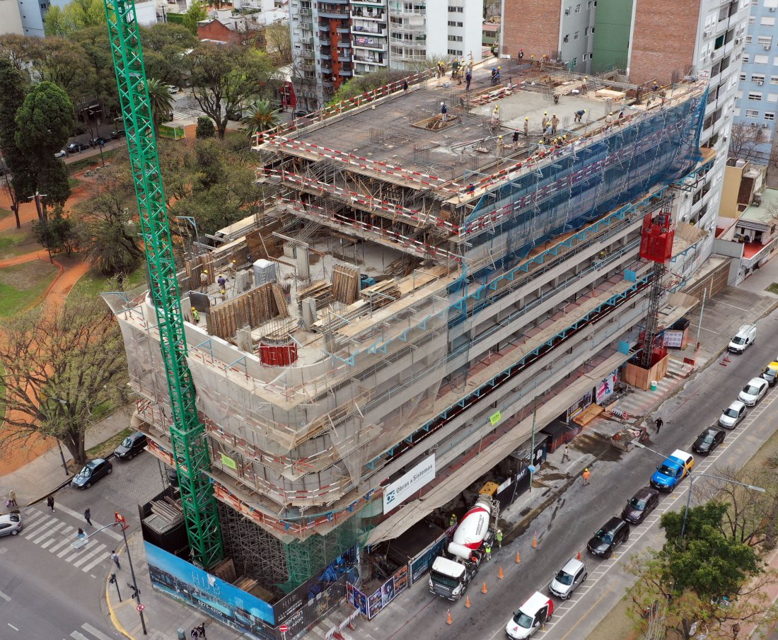 Cementos Avellaneda » Obras » Edificio OS Jaramillo, Nuñez » Edificio OS Jaramillo, Nuñez